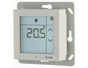 EATON 193911 CRCA-00/12 RF dotykový pokojový termostat 0-40°C s vlhkoměrem 10-95% s teplotním vstupe