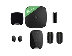 Alarm domovní AJAX SET2, StarterKit, černý