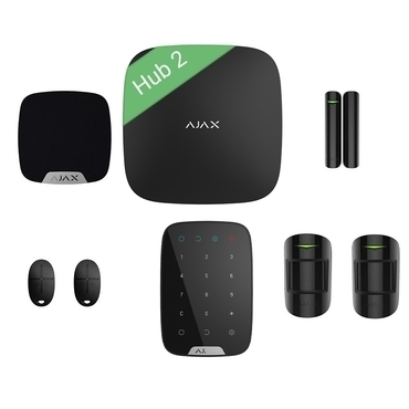 Alarm domovní AJAX SET2, StarterKit, černý