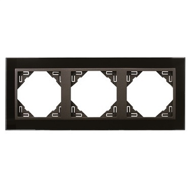 ELKO 90930 TES 90930 TES - sklo černá/šedá