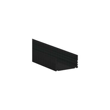 Hliníkový profil pro LED pásek LED-POL Profil Uni Out Black 1M