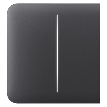 AJAX AJAX46022 AJAX SideButton (2-gang) - Boční dvou tlačítko, grafitová