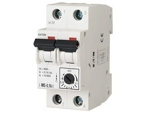EATON 248395 Z-MS-2,5/2 Spínač motorů 2-pól (pro 1-fáz motory), Ir=1.60-2.50A