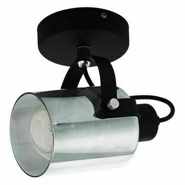 Svítidlo bodové EGLO WL 1 E27 SCHWARZ SW-TRANSP.BERREGAS