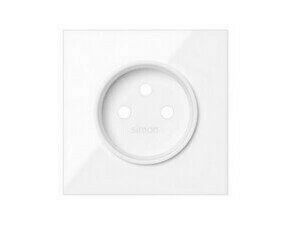 Sestava 1 násobná: 1 zásuvka, bílá