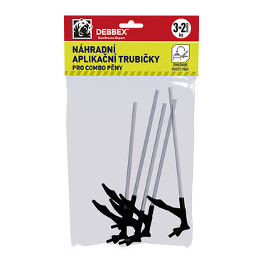 Náhradní aplikační trubičky DEBBEX S3141 pro COMBO pěnu 3+2 ZDARMA