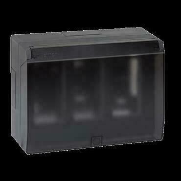 Krabice nástěnná SIMON 51040003-038, Simon 500 (rám.+ kryt) 3M nebo 6M K45, šedá grafit