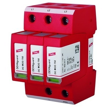 DEHN 952302  Svodič přepětí guard M 3-pólový pro TN-C systémy DEHN DEHN