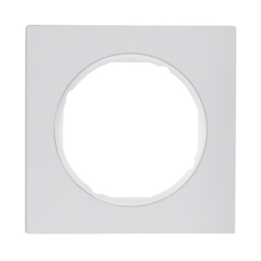 HAG 10112274 Rámeček 1-násobný, Berker R.3, alu/bílá