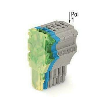 WAGO 2020-106/000-039 1vodičová pružinová svorkovnice