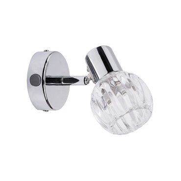 Svítidlo RABALUX 6091 LAUREN chromová E14 1x MAX 40W