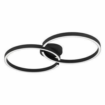 Svítidlo stropní EGLO LED-CCT RGB DL SCHWARZ AMANDOLO