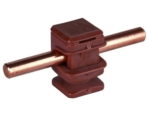 DEHN 204007  Podpěra vedení snap, plast hnědý H 16mm, pro prům. 8mm, se závitem M6 DEHN DEHN