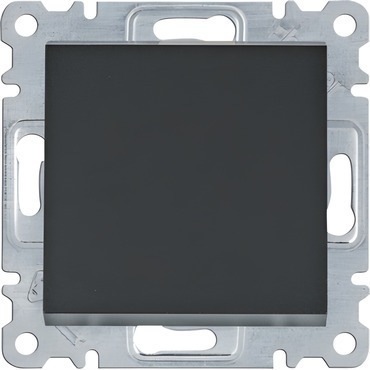 Přepínač střídavý HAGER LUMINA WL0023, řazení 6, matná černá