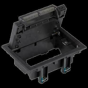 Víko revizní SIMON S100/14, Simon SF, montážní rozměr 170 x 115 mm, šedá grafitová