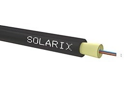 Kabel optický SOLARIX SXKO-DROP-4-OS-LSOH-BOX, 4vl, Singlemode, 9/125, OS, 3,6 mm, LSOH, 500 m
