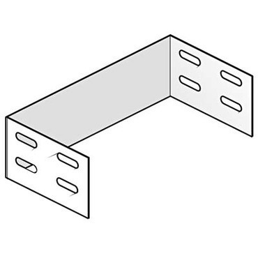 HLS HL E60.150 Koncovka kabelového žlabu šířky 150mm, výška 60mm, pozinkováno metodou Sendzimir, S