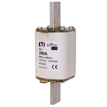 ETI 004724321 pojistka, M2 bat 160A/800V DC