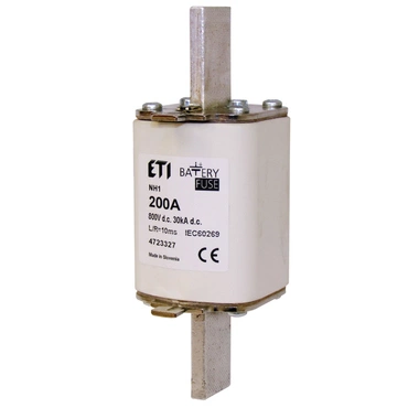 ETI 004723323 pojistka, M1 bat 80A/800V DC
