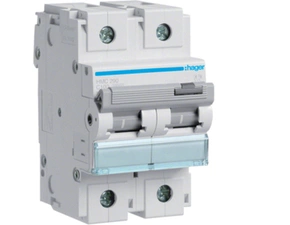 Jistič dvoupolový HAGER HMC290 2-pól. 100 A, char. C, 15 kA