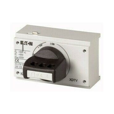 EATON 271453 NZM1-XDTV-NA Ovládací rukojeť černá/šedá, blok.dveří, uzamykatelná, NZM1, norma UL