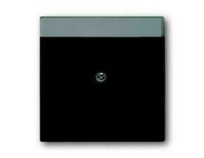 Kryt zásuvky ABB Future 2CKA001710A3910, mechová černá, komunikační, s cl.(pro 2 zás.); 1800-885