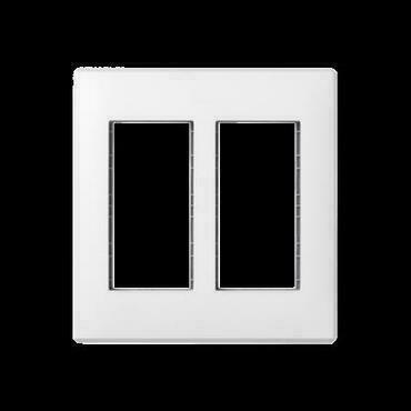 Rámeček SIMON 51010102-030, ke kr. zapust. Simon 500, 2M, nebo 4M K45, bílá