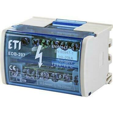 ETI 001102300 distribuční blok, EDB-207
