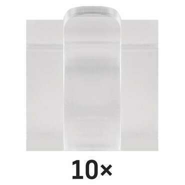 EMOS DCH001 SAMOLEPÍCÍ HÁČEK TRANSP. 10 ks