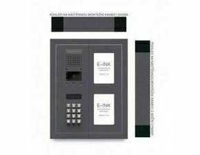 CZPHONE 4004092022 S elektronickým papírem (E-INK) FlatLine: ANTRACIT - MELODY: klávesnice až 32 jme