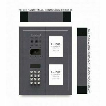 CZPHONE 4004092022 S elektronickým papírem (E-INK) FlatLine: ANTRACIT - MELODY: klávesnice až 32 jme