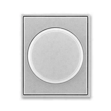 Kryt stmívače ABB Element, Time 3294E-A00123 08, titanová, s ot.ovl., s upev. maticí