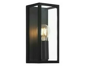 Svítidlo nástěnné EGLO WL 1 E27 SCHWARZ KLAR AMEZOLA