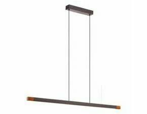Svítidlo závěsné EGLO LED-HL L-875 ALU HOLZ WS LISCIANA