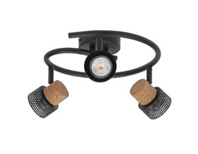LED svítidlo dekorativní OSRAM DECOR SPOT CORK SP 3X3.4W927GU10BK