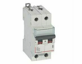 Jistič dvoupolový LEGRAND 408948 DX3 2P B63 10000A/16KA
