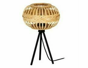 Svítidlo stolní EGLO TL 1 E27 SCHWARZ NATUR AMSFIELD 1