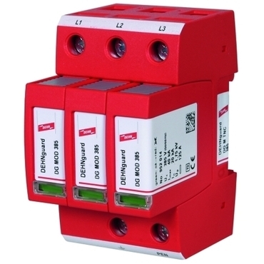 DEHN 952314  Svodič přepětí guard M 4-pólový pro TT a TN-S systémy DEHN DEHN