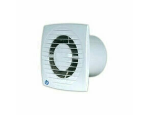 Ventilátor axiální BLAUBERG  BRAVO 100, 100 mm, kuličková ložiska, klapka