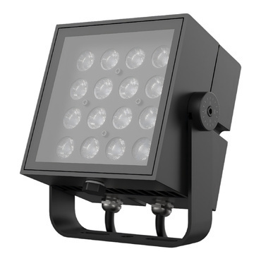 LED reflektor LEDVANCE AR FLO SQ V 36W 830 SYM10 BK DA