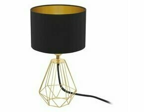 Svítidlo stolní EGLO TL 1 MESSING SCHWARZ-GOLD CARLTON 2
