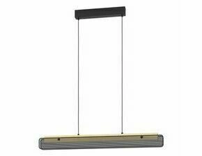 Svítidlo závěsné EGLO LED-ZIG-RGB CCT HL SCHWARZ HOLZ KOKOMO-