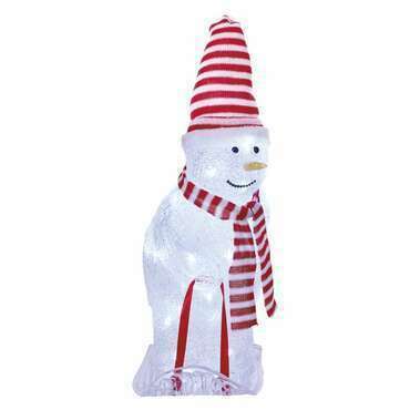 EMOS DCFC19 40LED XMAS SNOWMAN IP44 CW