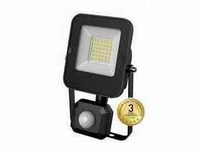 Reflektor LED GREENLUX ALFA PIR SMD 20W , senzor, IP65, neutrální bílá, černá