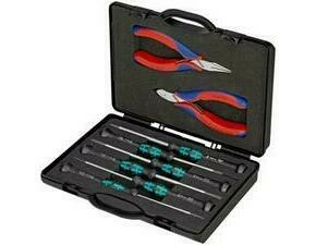 KNIPEX 00 20 18 Sada nářadí pro elektroniku v kufříku