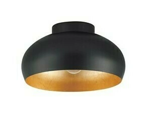 Svítidlo stropní EGLO DL 1 E27 O280 SCHWARZ GOLD MOGANO 2