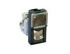 LEG 079173L MOSN 1XRJ45 STP C6A 1M ČER MAT