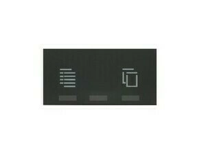 Kryt iO SIMON 10002037-238, Master žaluziové tlačítko, centrální ovládání žaluzií, černá matná