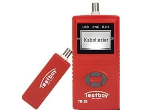 NG NM 00200071  Kabelový tester Testboy 28, pro síťové kabely USB,RJ,BNC