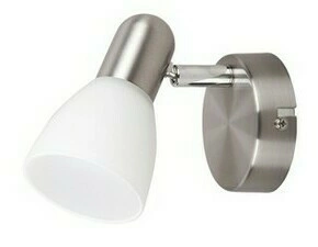 Bodové svítidlo Soma saténová chromová E14 1×40W RABALUX 6301